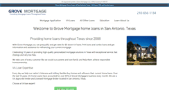 Desktop Screenshot of grovemortgage.com